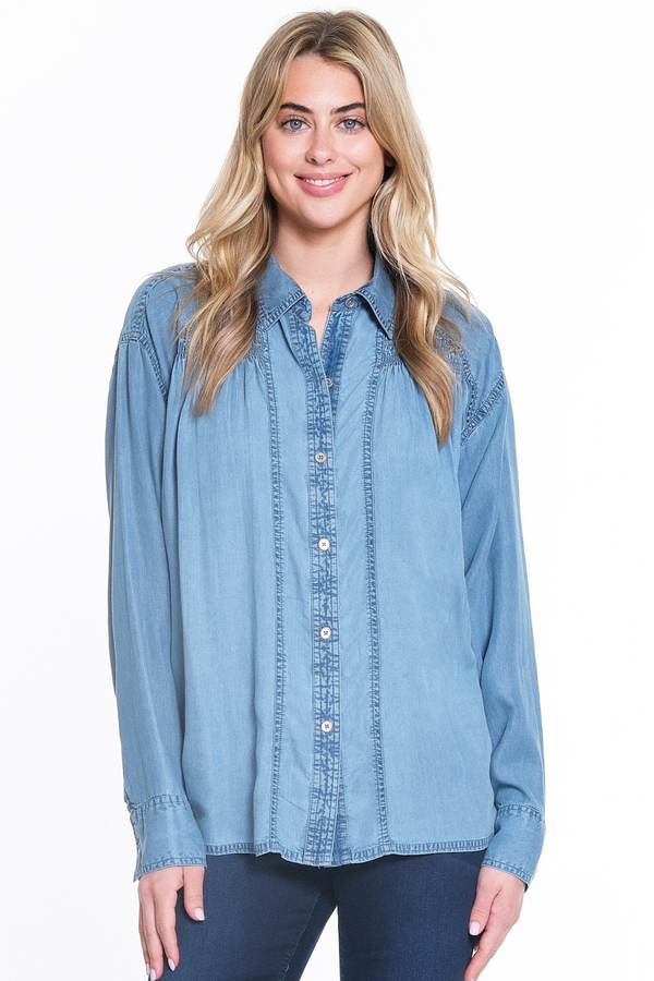 Button Up Shirt - Light Blue